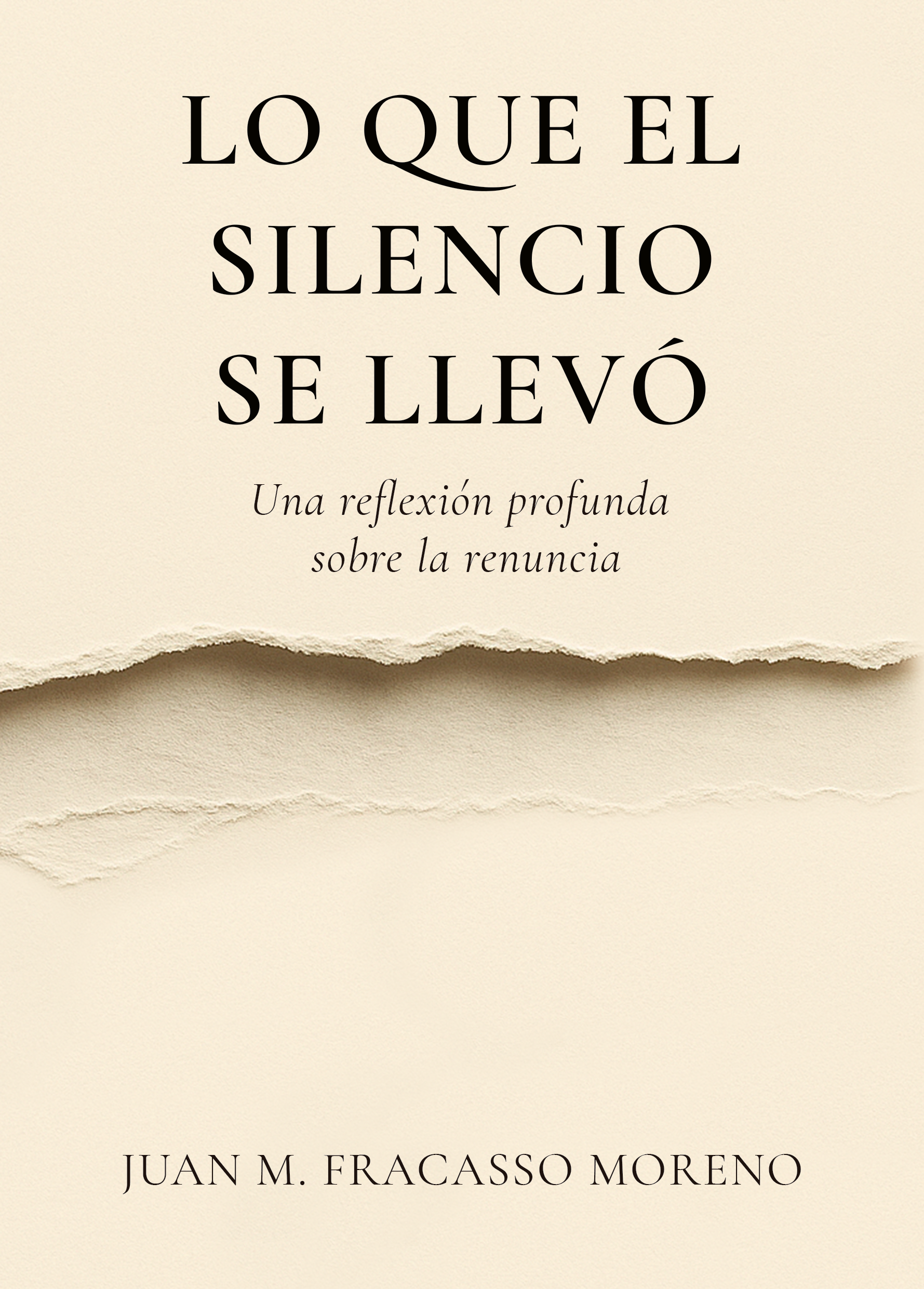 Portada Lo que el silencio se llevó